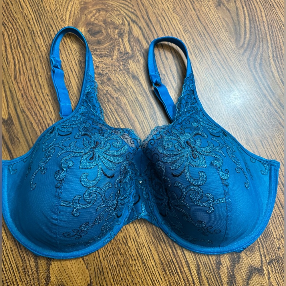 Playtex Teal Underwire Bra Size 38D